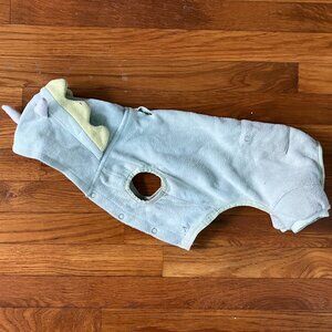 Adorable Dinosaur Dog Pajamas / Costume / Hoodie / Pajamas by Top Paw Size M